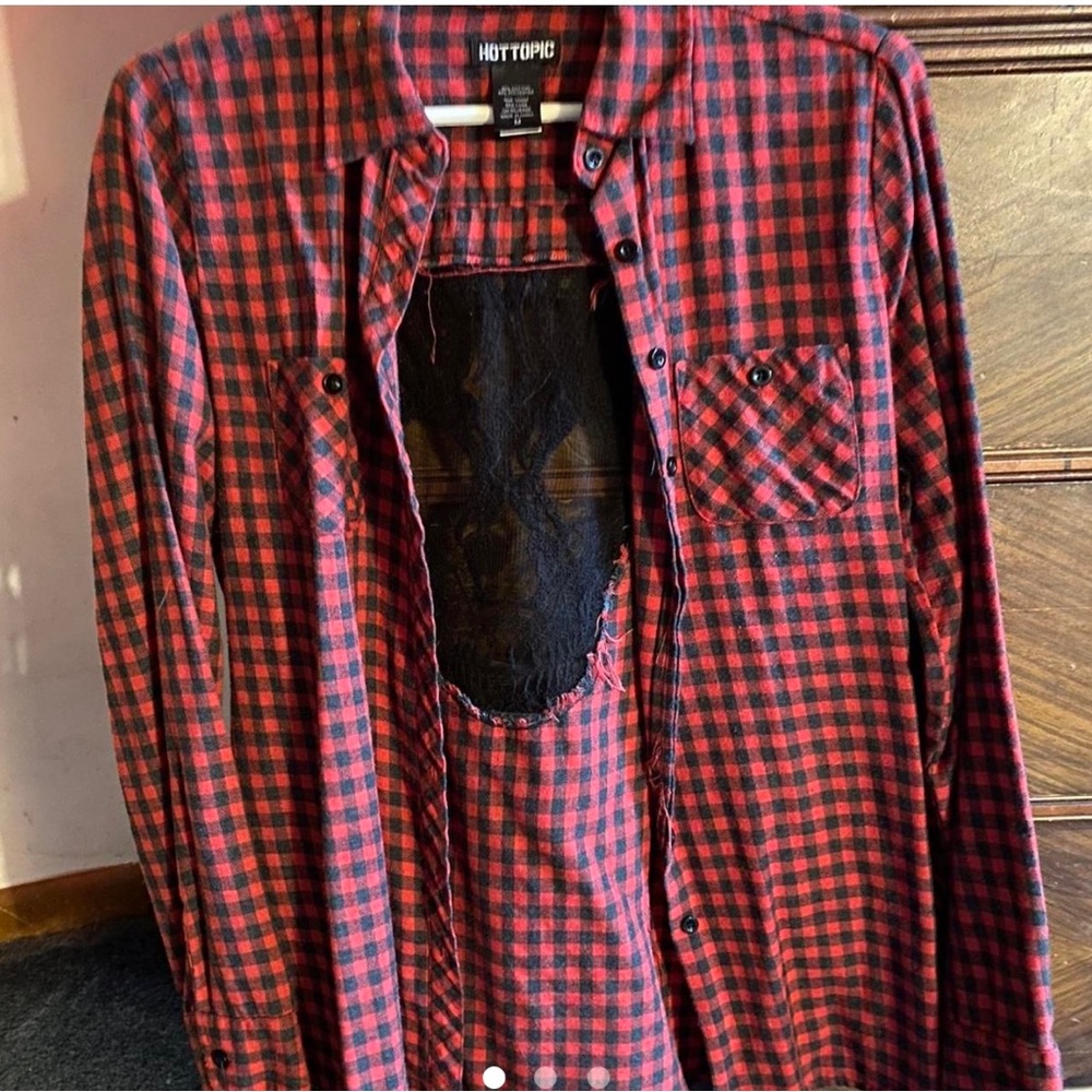Skull flannel